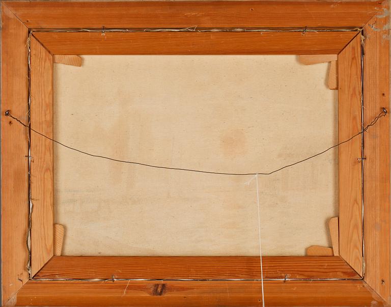 YO JOHANSSON, olja på duk, signerad.