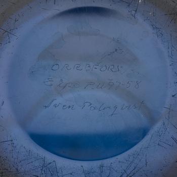 VAS, glas, Sven Palmqvist, Expo, Orrefors, 1900-talets mitt.