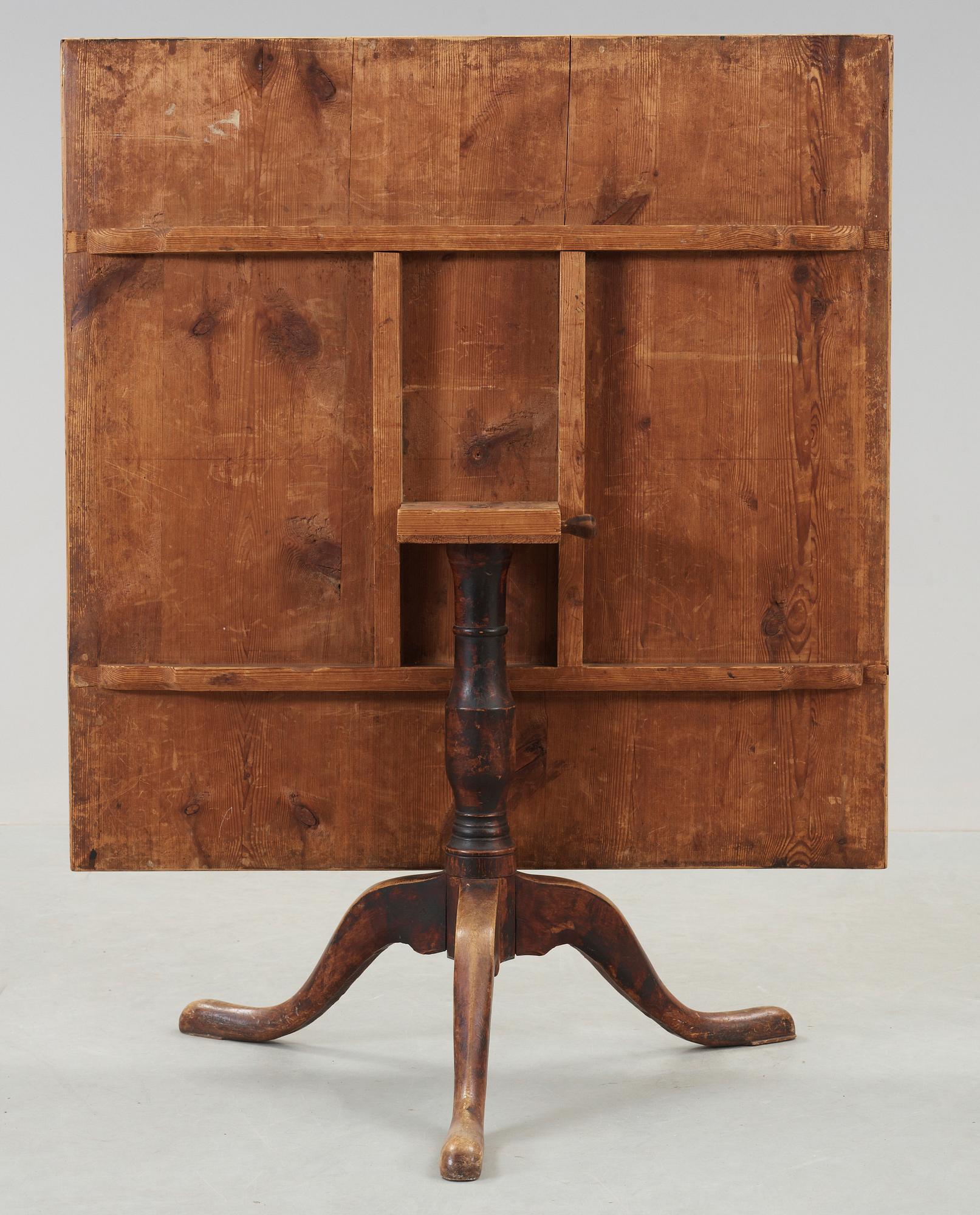 FÄLLBORD, 1700-talets slut.