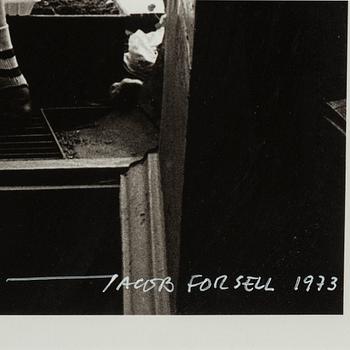 JACOB FORSELL, photograph, signed and dated 1973.