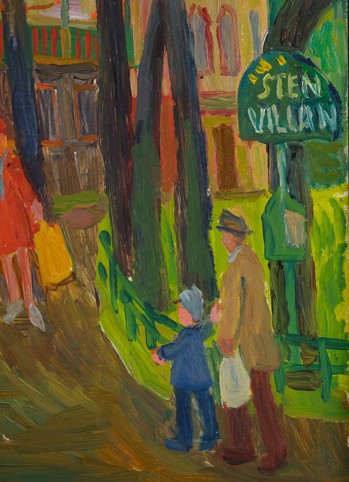 John Carlson, John Carlson, Restaurant Stenvillan. (Sundbyberg).