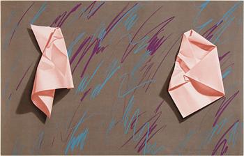 Yrjö Edelmann, färglitografi, 1986, signerad EA VII/XX.