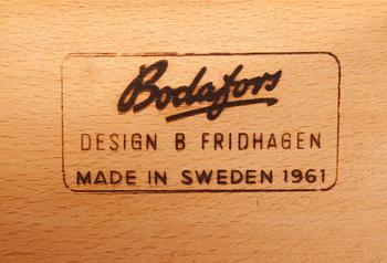 SIDEBOARD, Design Bertil Fridhagen för Bodafors, 1961.