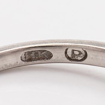 Ring, briljantslipad diamant ca 1,80 ct, platina.