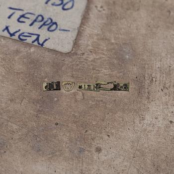 A three-piece silver coffee set in silver, Helsinki 1930 and 1938.