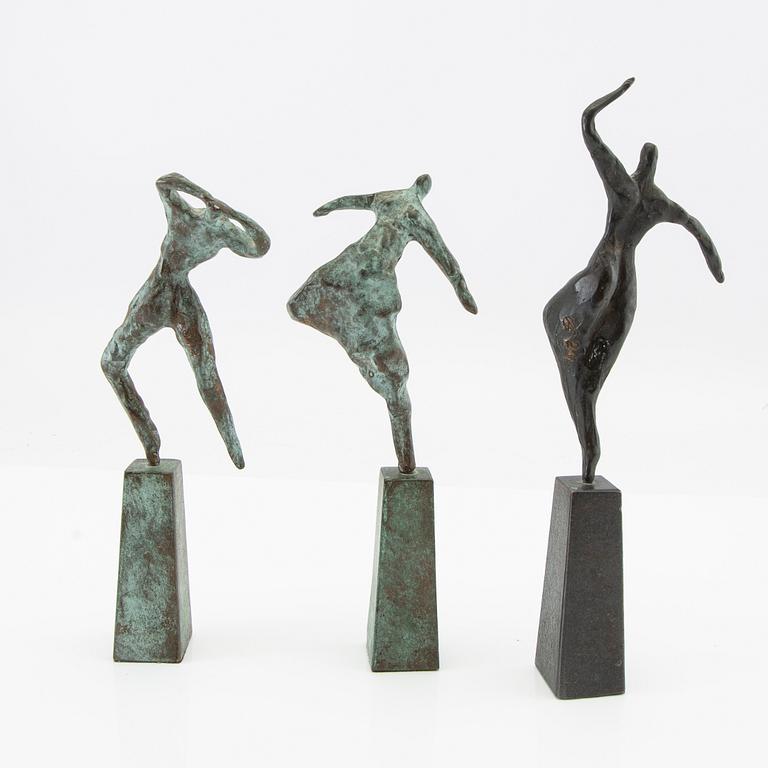 Agneta Gynning, three sculptures.