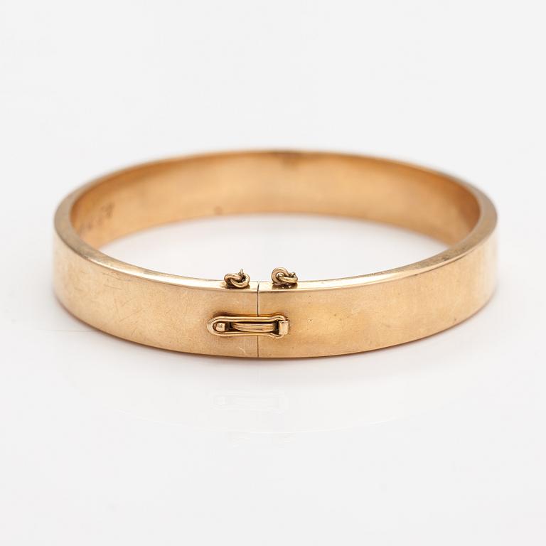 Rannekoru, 14k kultaa. Kultateollisuus, Turku 1950.