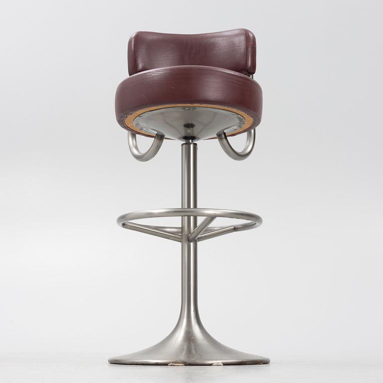 Johanson Design, three bar stools, Markaryd, late 20th Century.