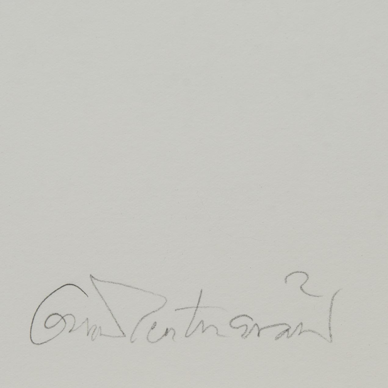 OSCAR REUTERSVÄRD, färglitografi, signerad och numrerad 190/190.