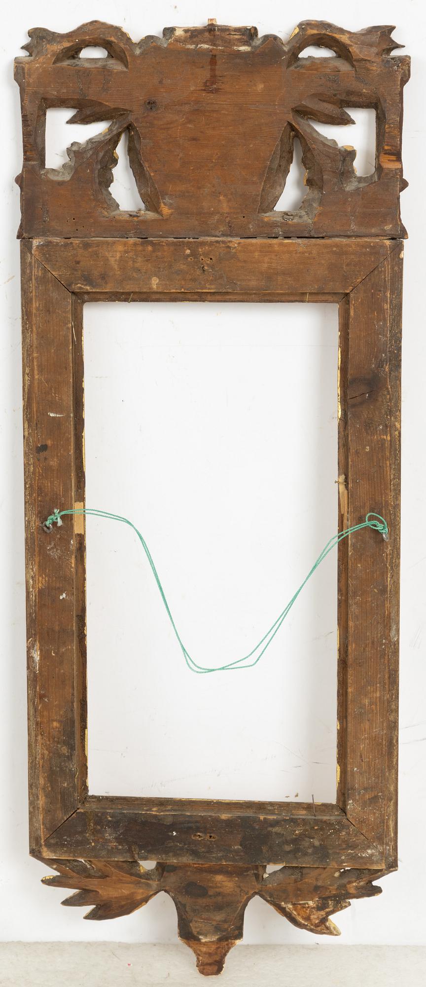 Spegelram, sent 1700-tal, Gustaviansk.