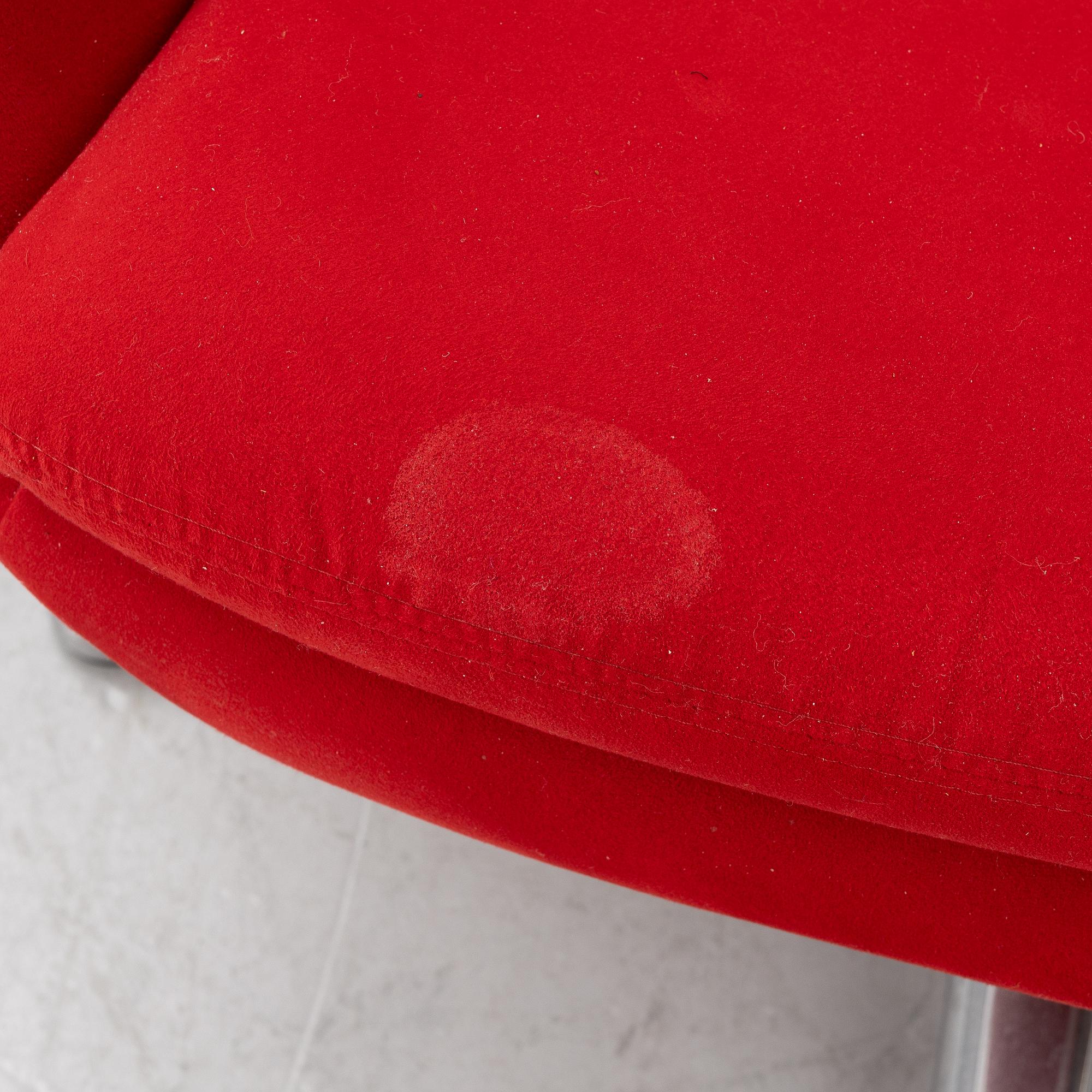 Gustav Axel Berg, armchair and footstool, "Status", Bröderna Andersson.