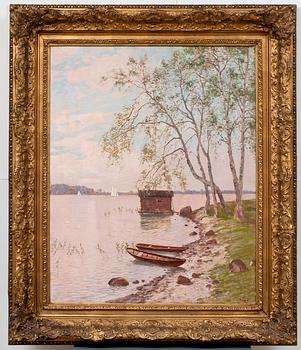 Eugen Taube, EVENING ON THE BEACH.