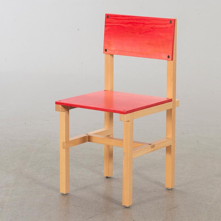 FREDRIK PAULSEN, "Röhsska"Designbaren, stol, Blå Station 2020, Stol 17/102.