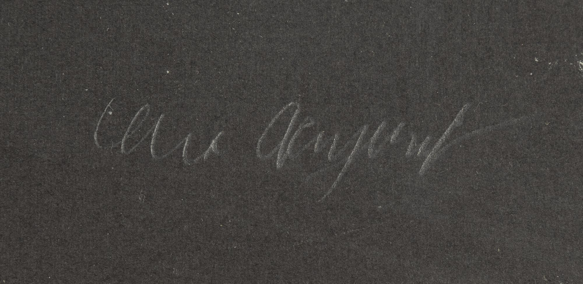 Lena Cronqvist, litografi, signerad 12/40.