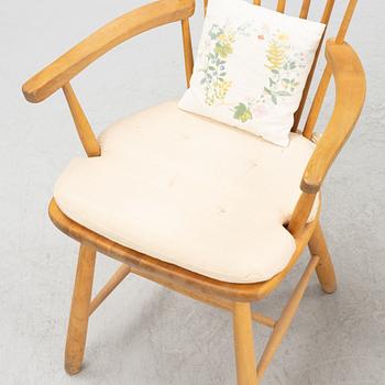 Carl Malmsten, karmstolar, ett par, "Lilla Åland", Stolab, 1990-tal.