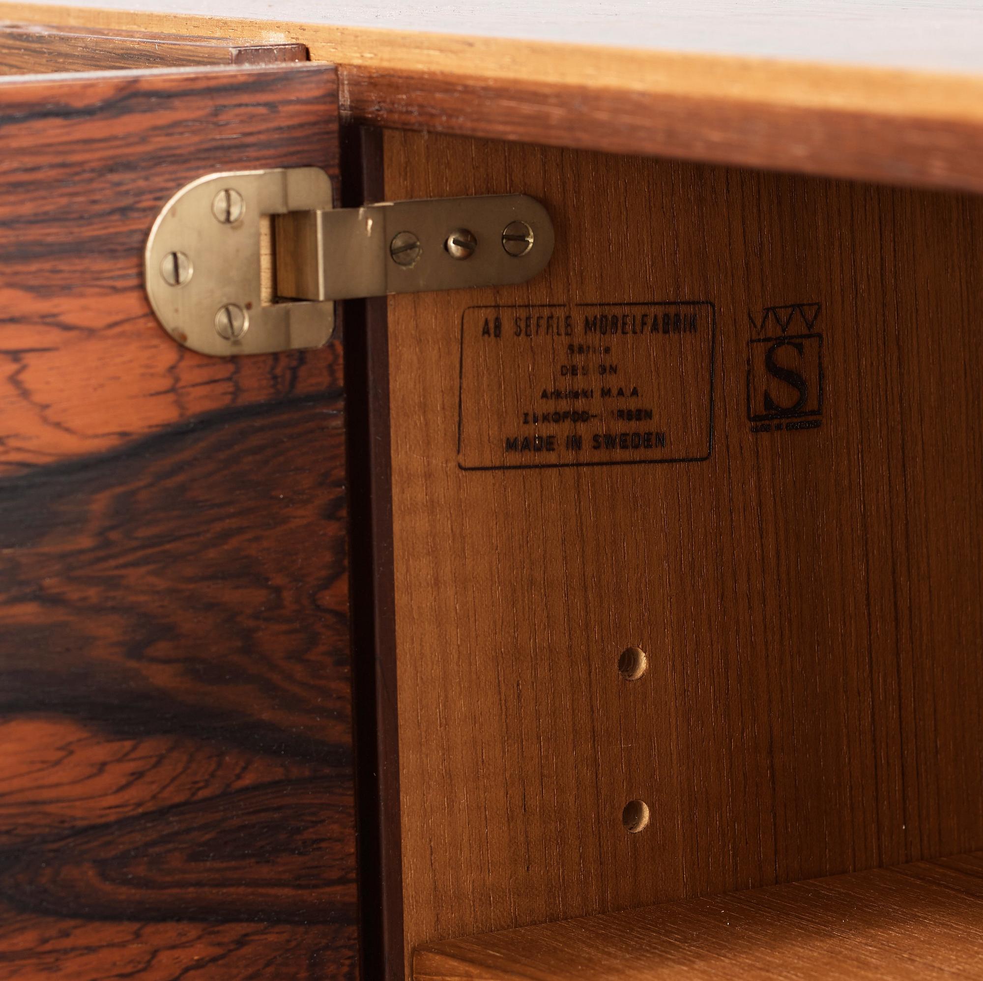 Ib Kofod-Larsen, sideboard, Säffle Möbelfabrik, 1960-tal.