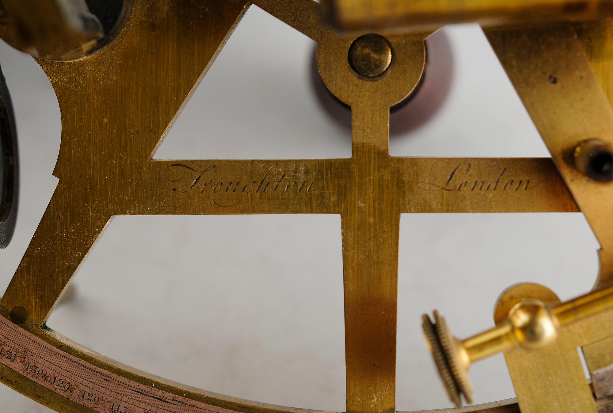 SEXTANT, mässing, England, 1800-tal.