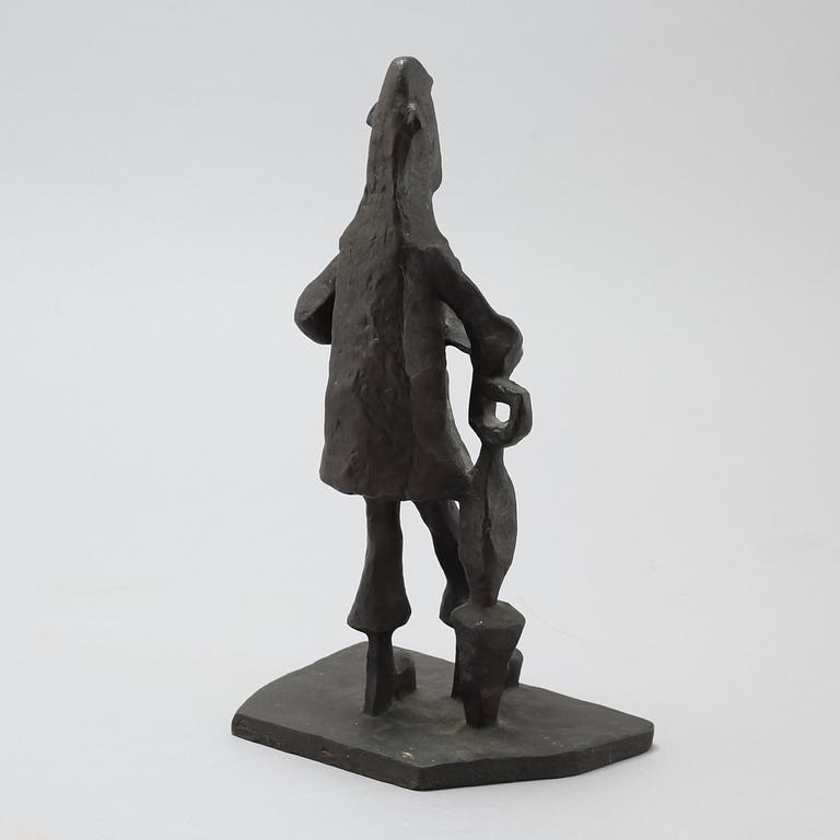 OKÄND KONSTNÄR, skulptur, brons, signerad, Herman Bergman fud, 1900-tal.