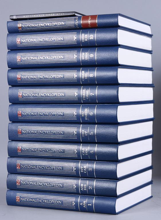 BOK, 20 VOL, National Encyklopedin.