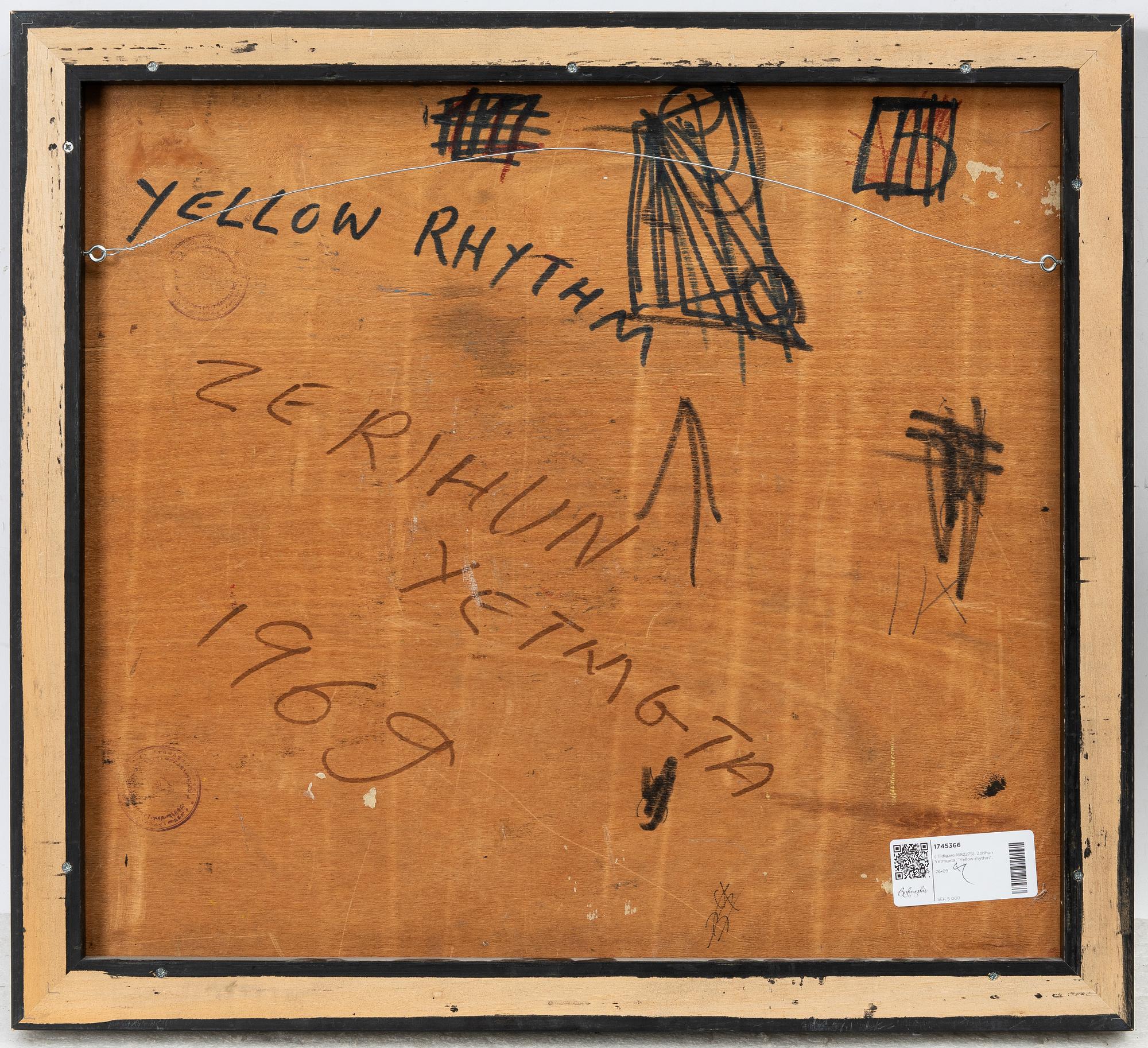 Zerihun Yetmgeta, "Yellow rhythm".