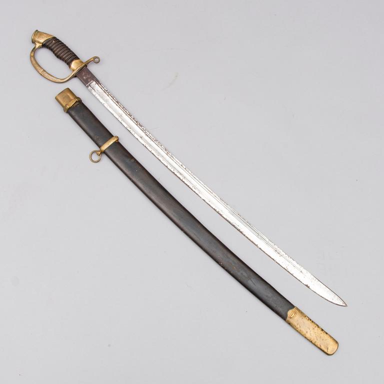 An Imperial Russian model 1909 officer's sword.