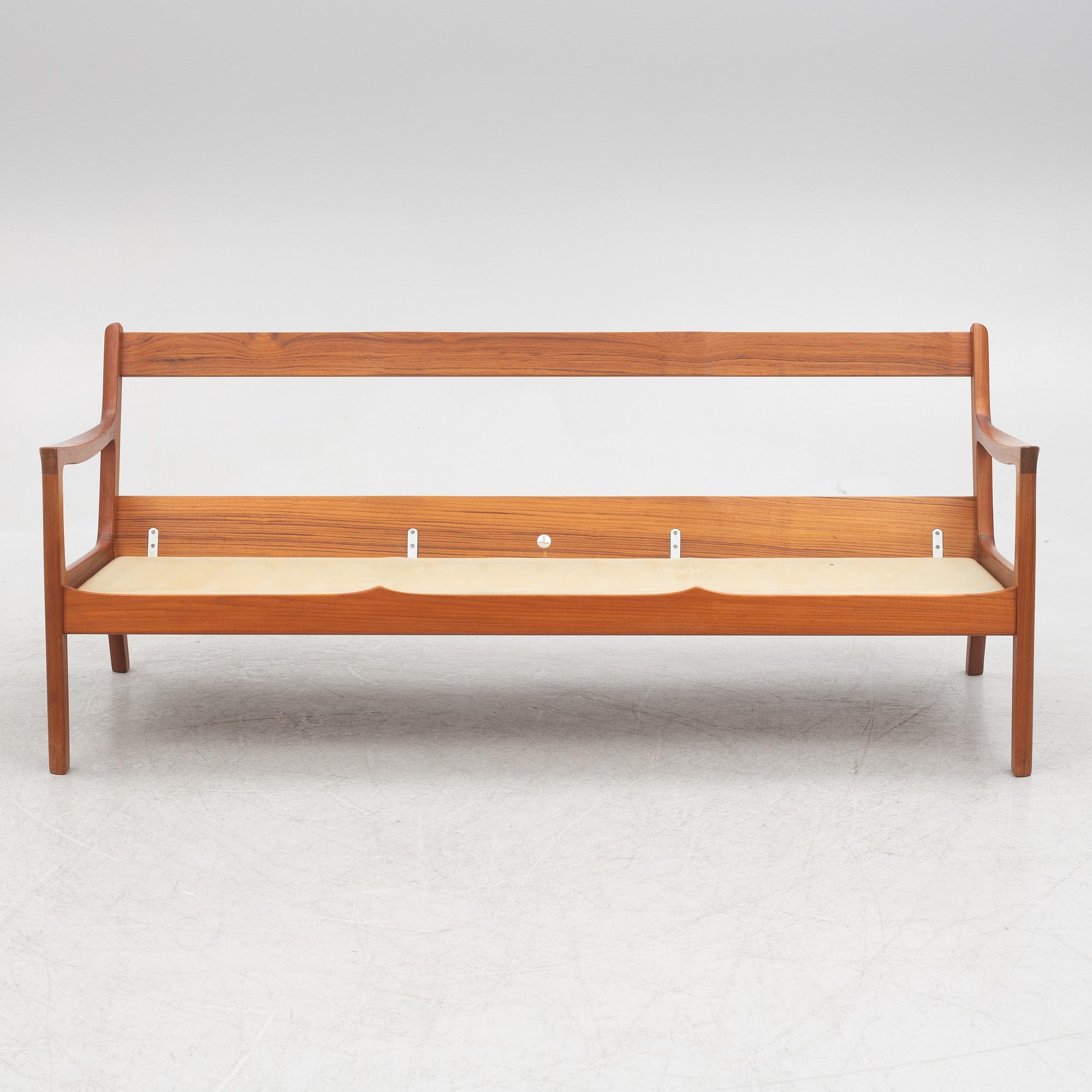Ole Wanscher, a 'Senator' sofa, France & Son, Denmark, 1960s.