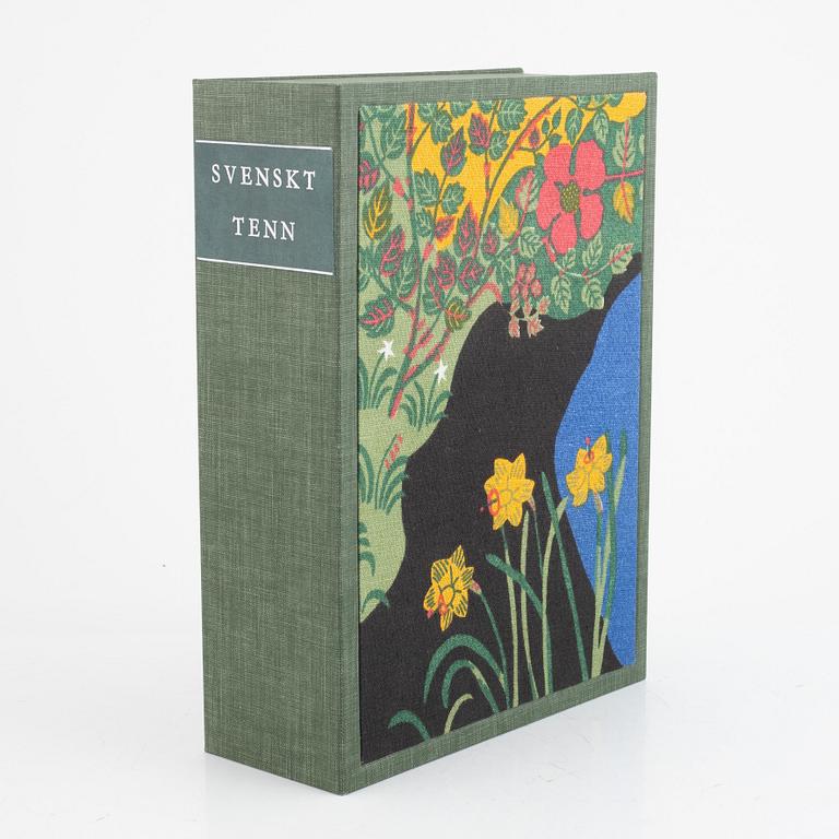 Firma Svenskt Tenn & Josef Frank, samling trycksaker och kataloger i pärm.