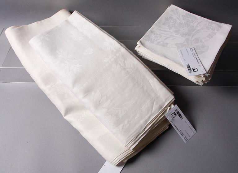 PARTI LINNEDAMAST, 18 delar, 1900-tal.