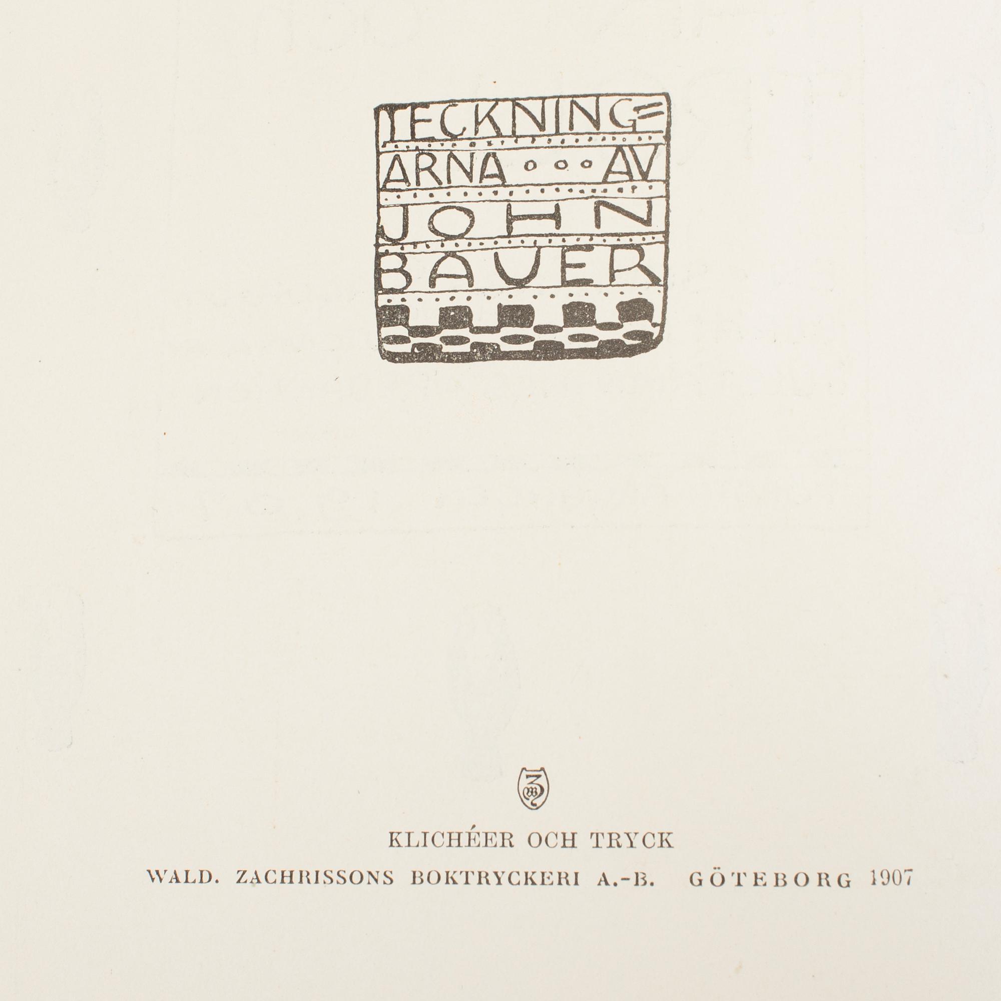 BOK, "Bland tomtar och troll", nr 1, 1907.