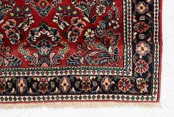 An Old Sarou runner, c. 193 x 84 cm.