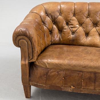 A Chesterfield model sofa, 1920s / 30s.