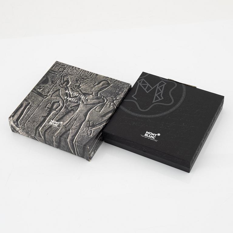 Montblanc, a 'Meisterstück Ramses II' ballpoint pen.