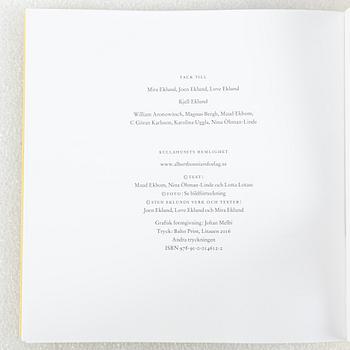 Sten Eklund, "Översiktsbild av den ditintills rådande vegetationstypen". Ur "Kullahusets hemlighet". Boken medföljer.