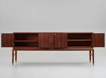 Lysberg, Hansen & Therp, a palisander sideboard, Denmark, 1940-50's.