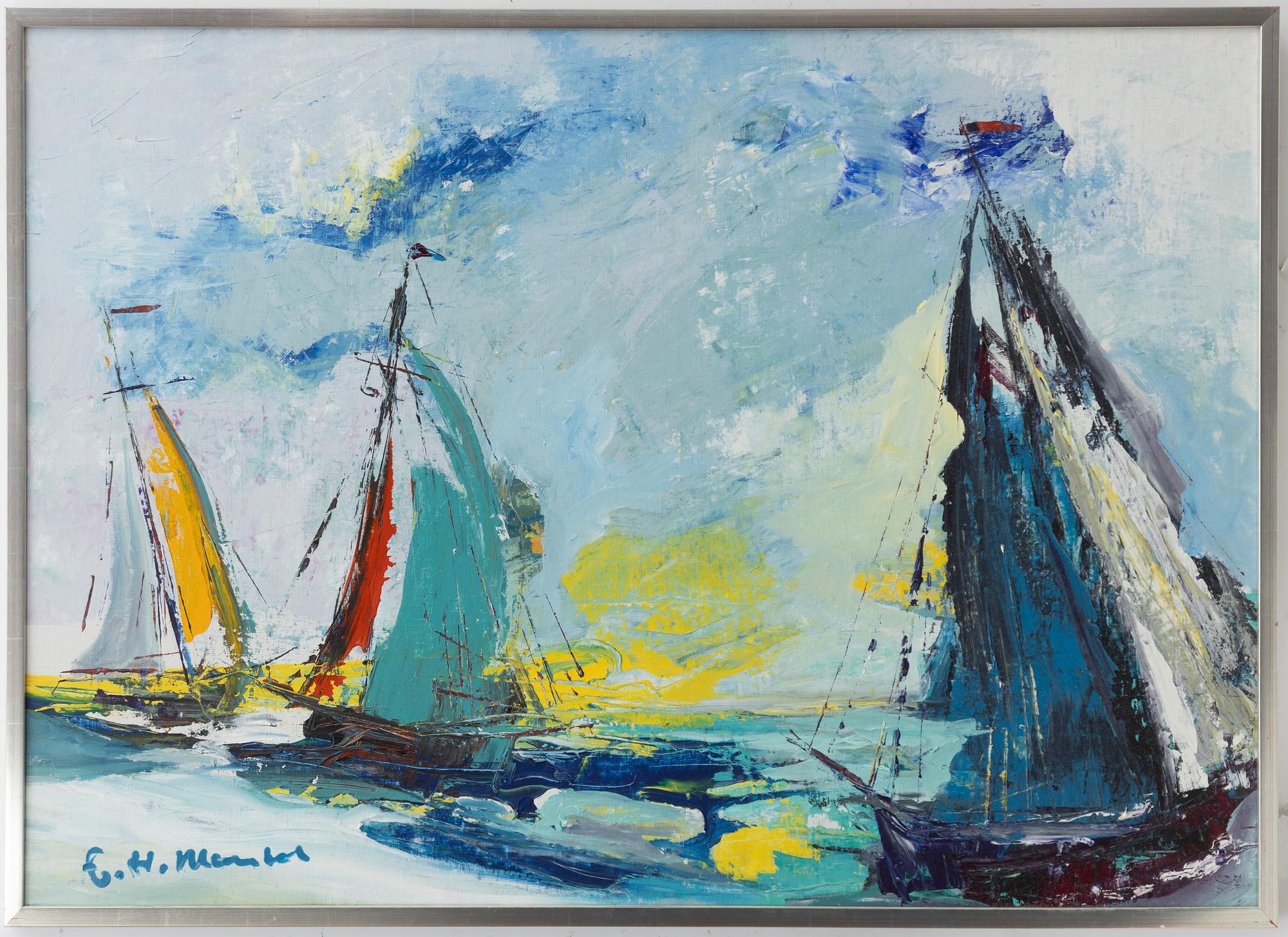 Helmut Mantel, Sailing boats.