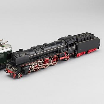 MÄRKLIN, samling lok och vagnar, 1900-talets andra hälft.