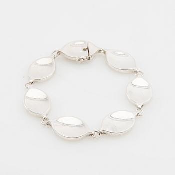 Georg Jensen, Bracelet model no. 171, sterling silver, Denmark.