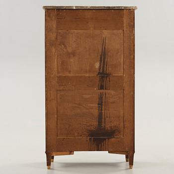 A Gustavian secretaire by Georg Haupt, master in Stockholm 1770-1784.