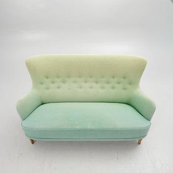 Carl Malmsten, sofa, "The Cartridge", second half of the 20th century.