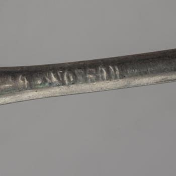 SKEDAR, 17 stycken, tenn, 17/1800-tal.