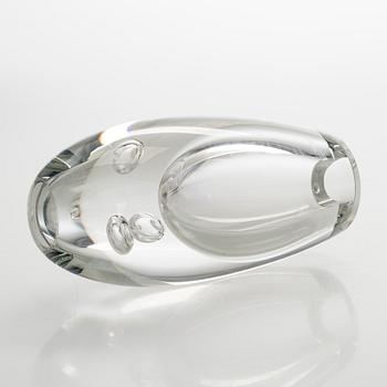 Timo Sarpaneva, glasskulptur, "Claritas", signerad Timo Sarpaneva Iittala 1984 C2076.