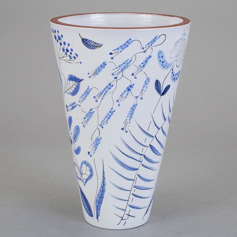 VAS, fajans, Stig Lindberg, Gustavsbergs Studio, 1940-tal.