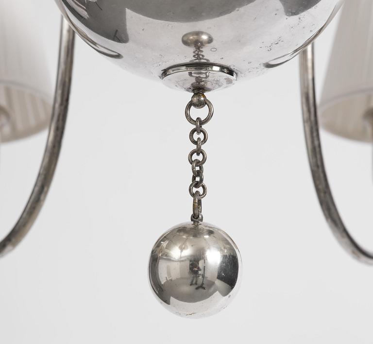 Elis Bergh, a Swedish Grace ceiling lamp, C.G. Hallberg, Stockholm, 1920s.