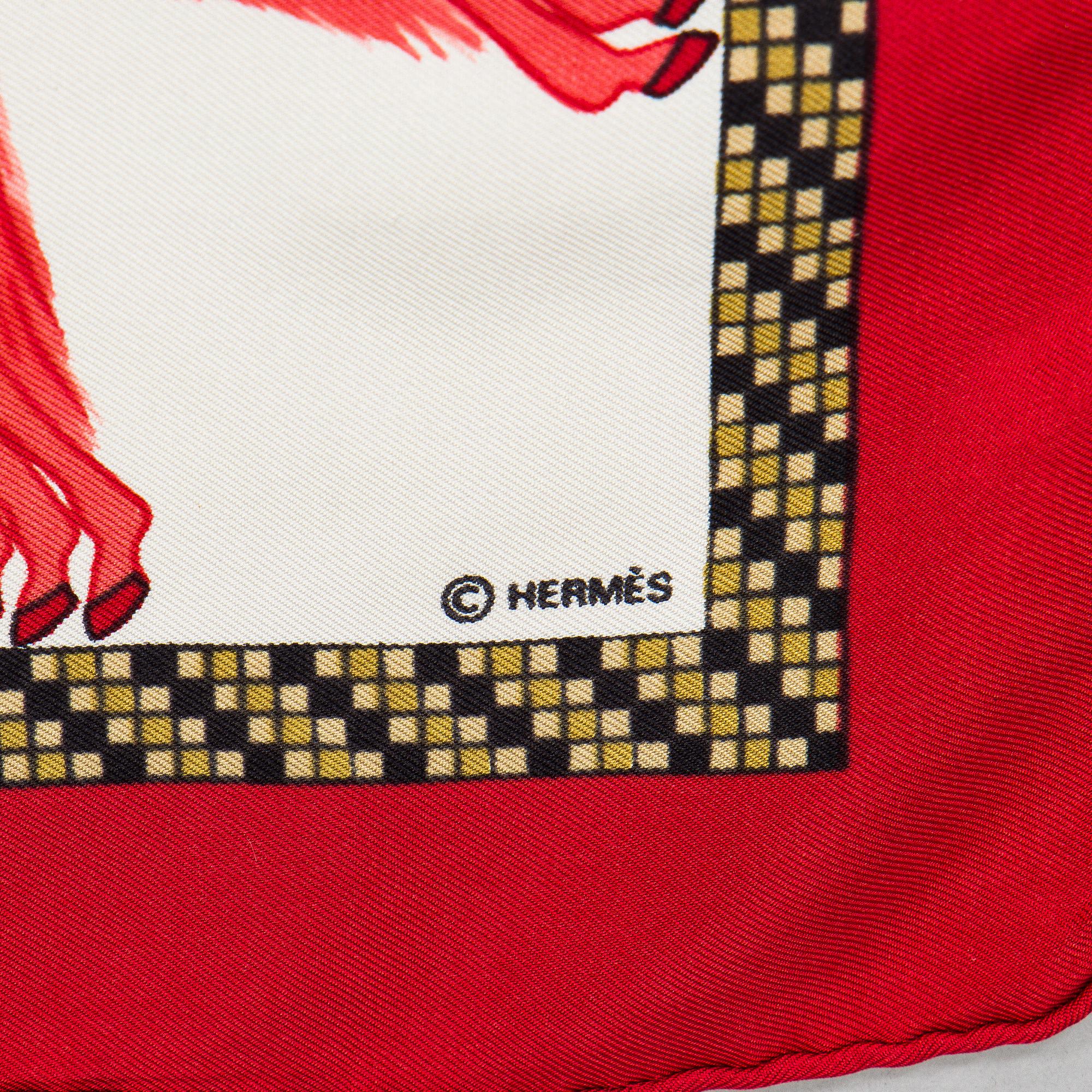 Hermès, huivi "Harnais Français Premier Empire".