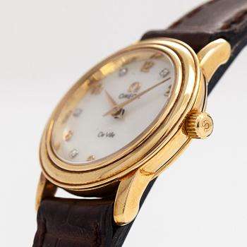 Omega, De Ville Prestige, rannekello, 22 mm.
