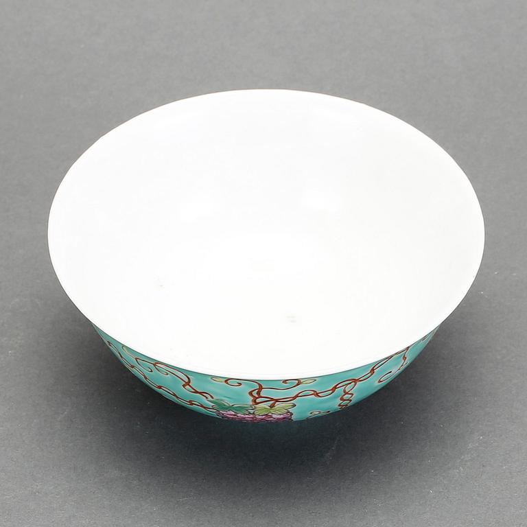 SKÅL, porslin, Kina, 1900-tal.