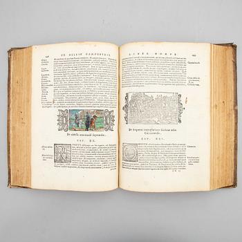 Olaus Magnus’ Historia, Rome 1555, with woodcut map.