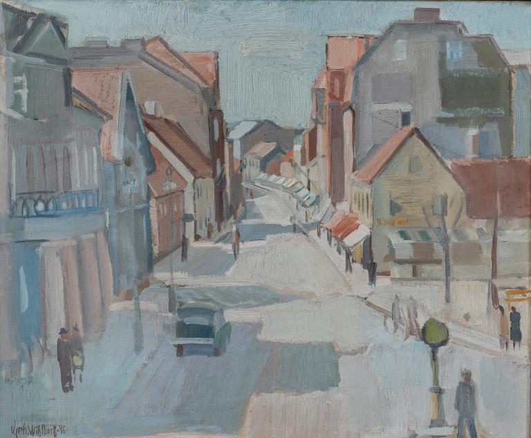 Gerhard Wihlborg, "St Östergatan, Ystad".