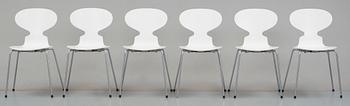 STOLAR, 6 st, "Myran", Arne Jacobsen, Fritz Hansen, 2005.