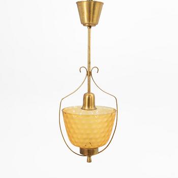 Ceiling lamp, Swedish Modern, 1940s.